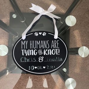 Pet Announcement sign